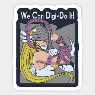 Angewomon the Riveter Sticker